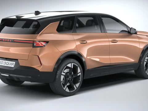 Opel Grandland 2025 3D Model