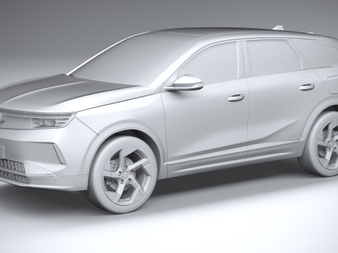 Opel Grandland 2025 3D-Modell