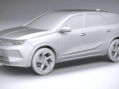 Opel Grandland 2025 3D Model