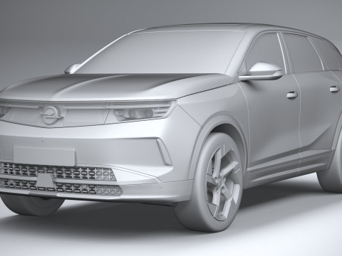 Opel Grandland 2025 3D-Modell