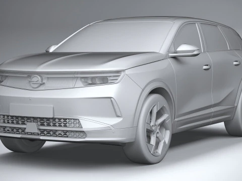 Opel Grandland 2025 3D Model