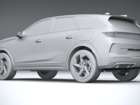 Opel Grandland 2025 3D-Modell