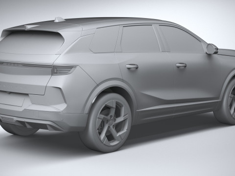 Opel Grandland 2025 3D-Modell