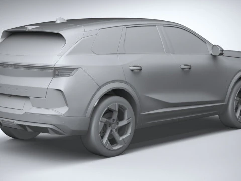 Opel Grandland 2025 3D Model