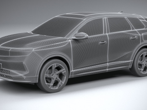 Opel Grandland 2025 3D-Modell