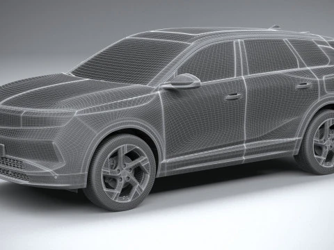 Opel Grandland 2025 3D Model