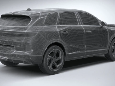 Opel Grandland 2025 3D Model