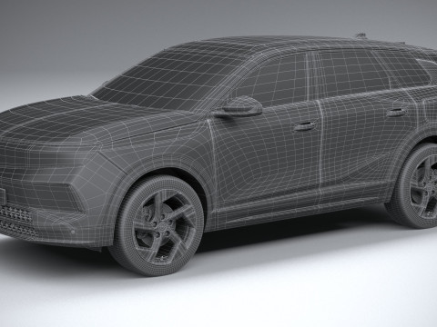 Opel Grandland 2025 3D-Modell