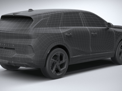 Opel Grandland 2025 3D-Modell