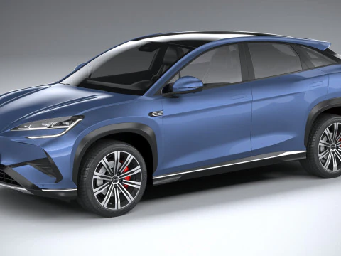 BYD Leone marino 7 2025 Modello 3D