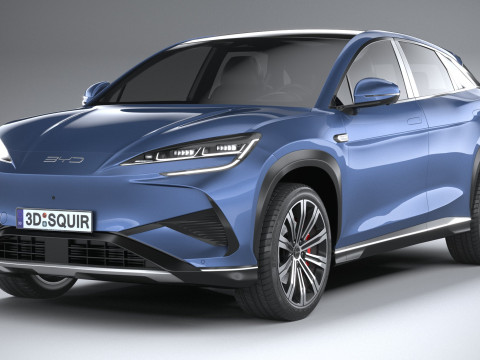 BYD Sealion 7 2025 3D Модель