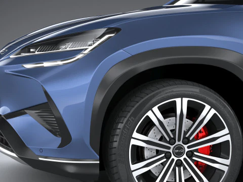 BYD Sealion 7 2025 3D Model