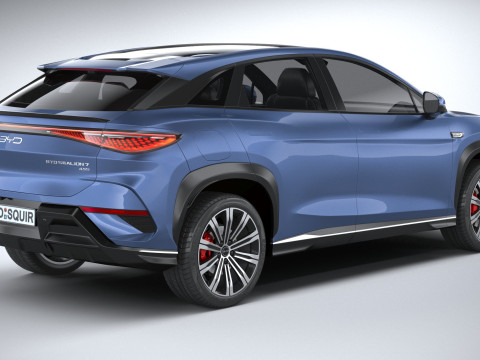 BYD Sealion 7 2025 3D Модель