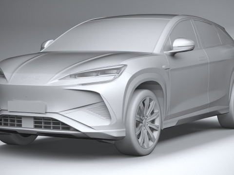 BYD Sealion 7 2025 3D Модель
