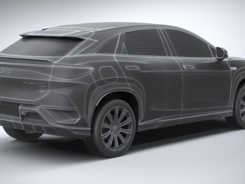 BYD Sealion 7 2025 3D Модель