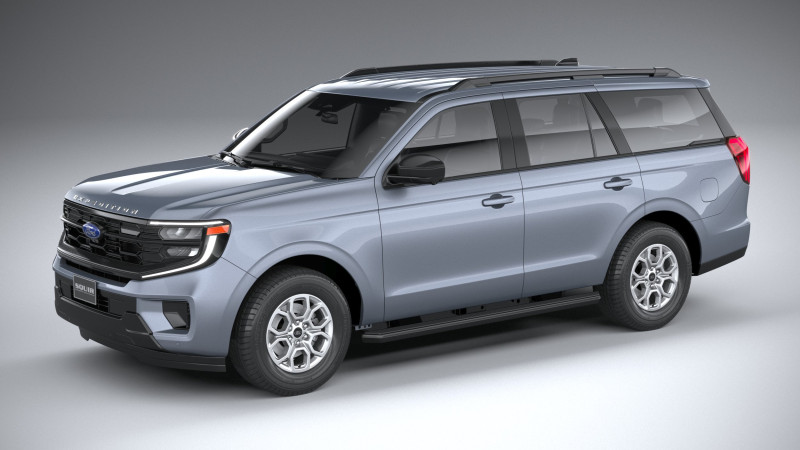 Expedition Active 2025 Model 3D .c4d .max .obj .3ds .fbx .stl .blend