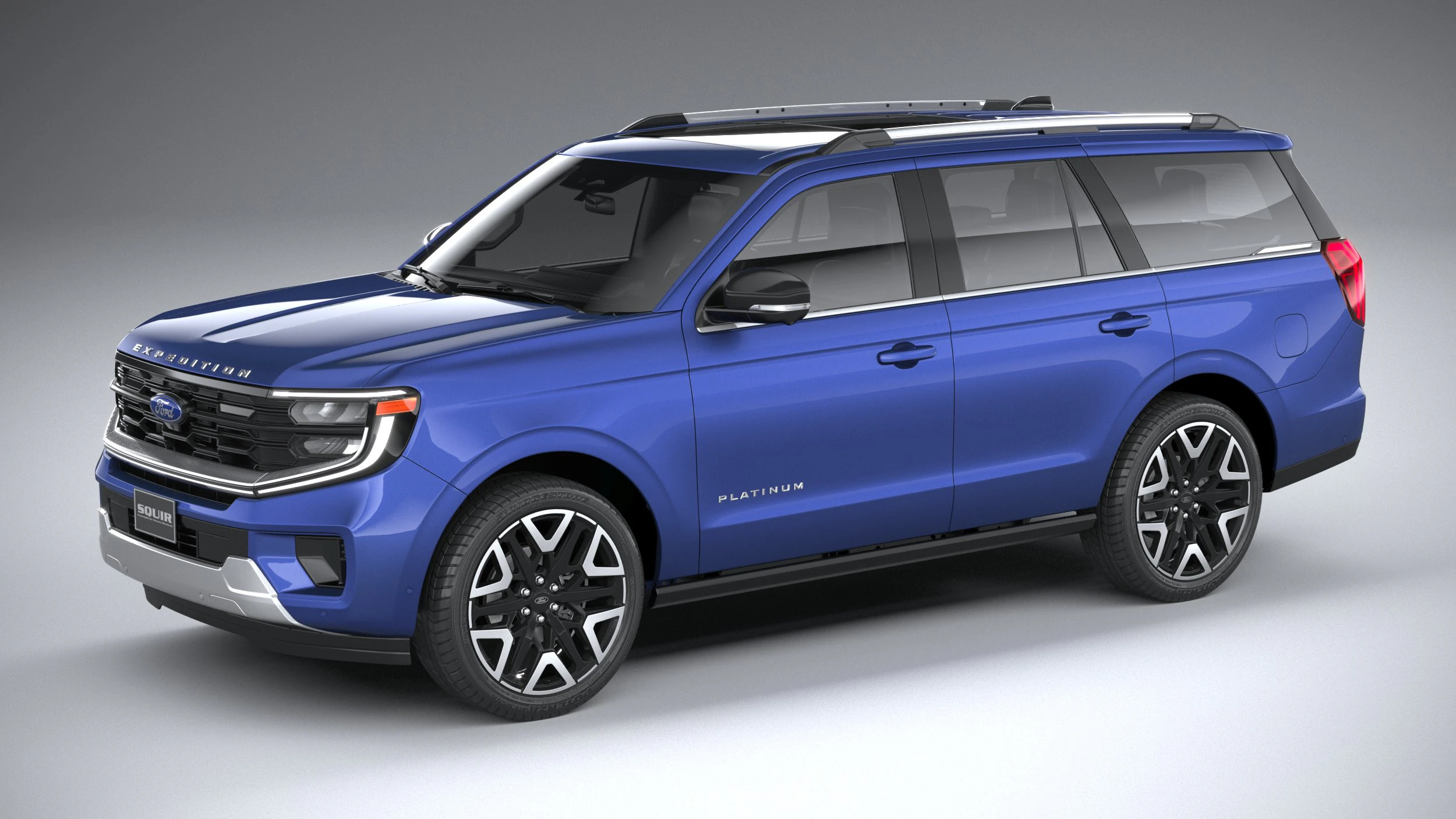 Expedition Platinum 2025 3D Model .c4d .max .obj .3ds .fbx .stl .blend 