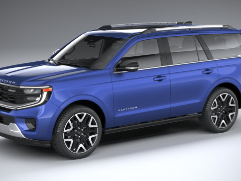 Expedition Platinum 2025 3D Модель