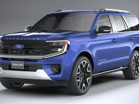 Expedition Platinum 2025 3D Model