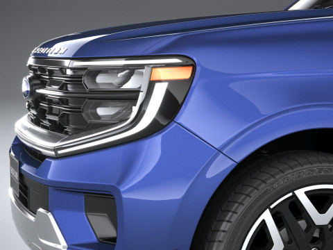 Expedition Platinum 2025 3D 모델