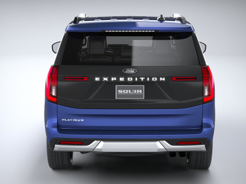 Expedition Platinum 2025 3D 모델