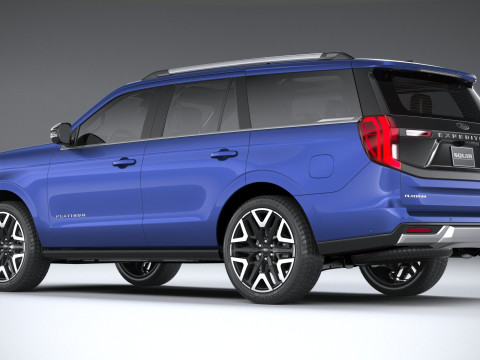 Expedition Platinum 2025 3D 모델