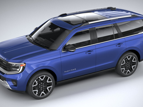 Expedition Platinum 2025 3D 모델