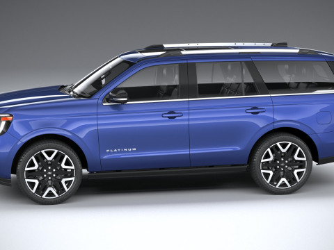 Expedition Platinum 2025 3D 모델