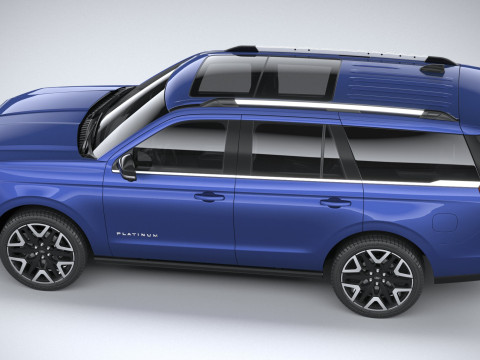 Expedition Platinum 2025 3D 모델
