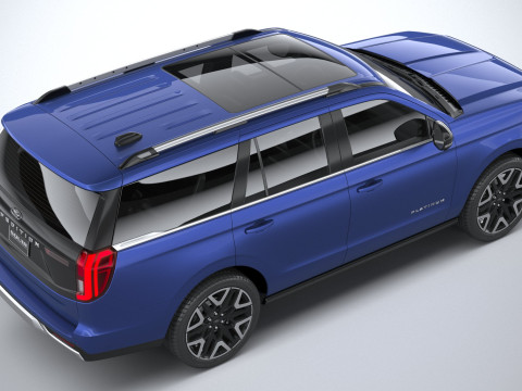 Expedition Platinum 2025 3D 모델