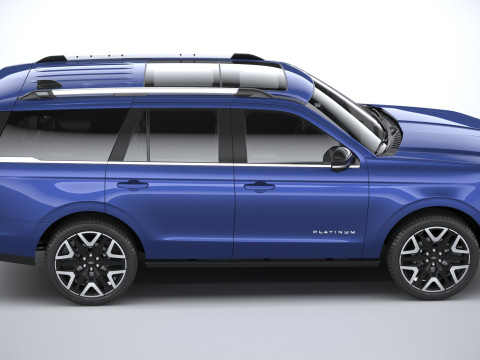 Expedition Platinum 2025 3D 모델