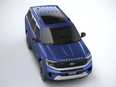 Expedition Platinum 2025 3D 모델