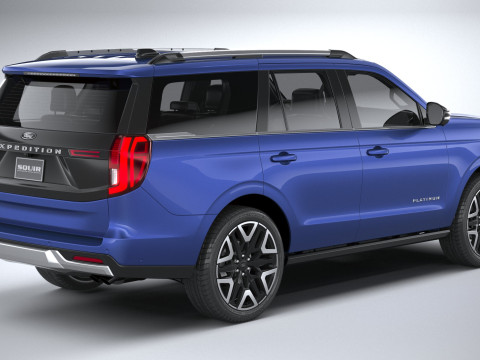 Expedition Platinum 2025 3D 모델