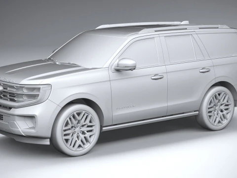 Expedition Platinum 2025 3D Model