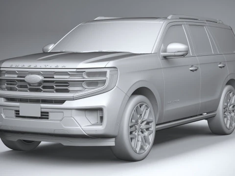 Expedition Platinum 2025 3D Model