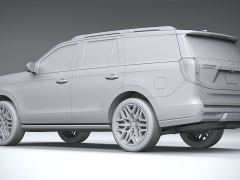 Expedition Platinum 2025 3D 모델