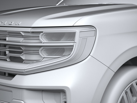 Expedition Platinum 2025 3D 모델