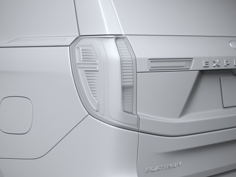 Expedition Platinum 2025 3D 모델
