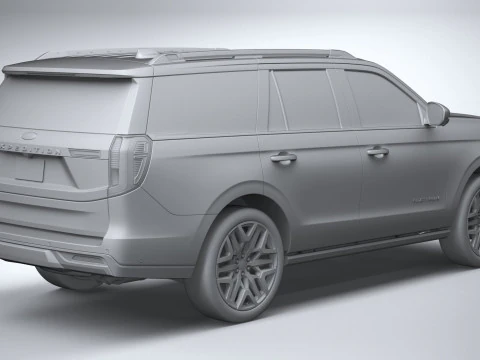 Expedition Platinum 2025 3D Model