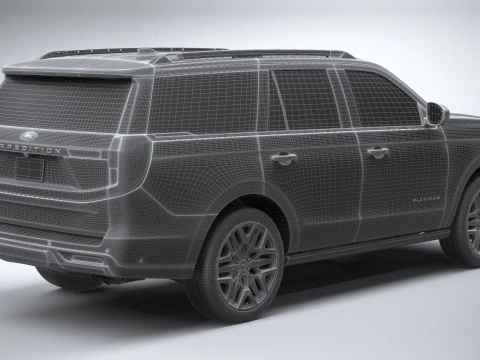 Expedition Platinum 2025 3D Model