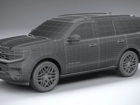 Expedition Platinum 2025 3D Model