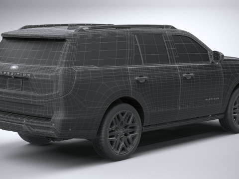Expedition Platinum 2025 3D 모델