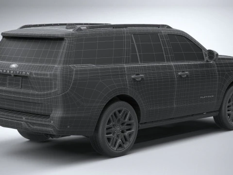 Expedition Platinum 2025 3D Model