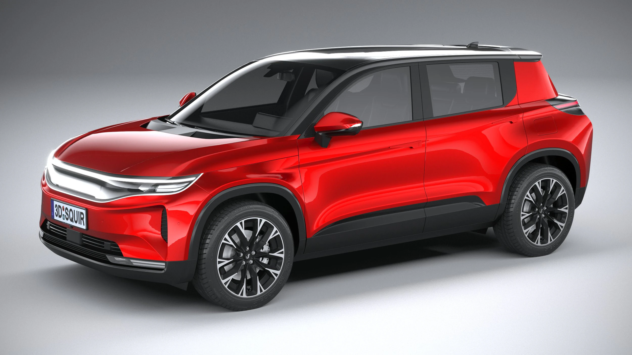 Generic Crossover v1 2025 3D Model .c4d .max .obj .3ds .fbx .stl .blend 