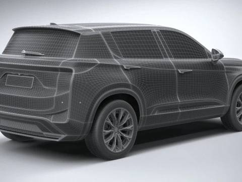 Generic Crossover v1 2025 3D Model