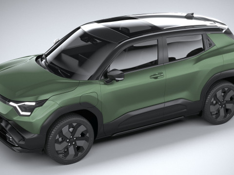 Suzuki eVitara 2025 3D 모델