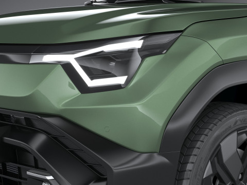 Suzuki eVitara 2025 3D 모델