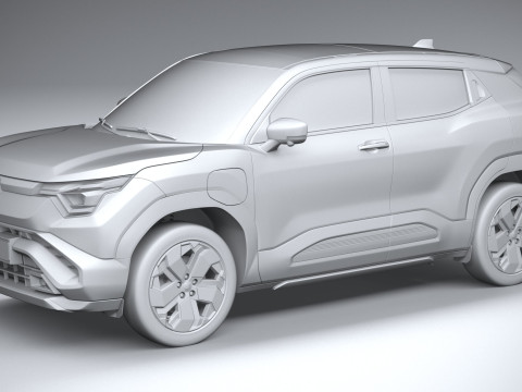 Suzuki eVitara 2025 3D 모델