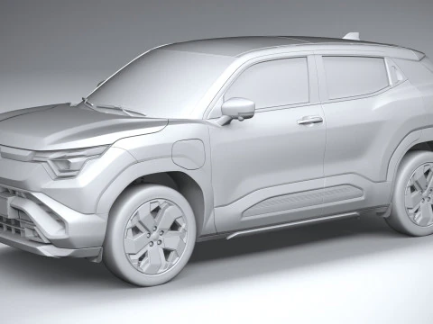 Suzuki eVitara 2025 3D Model