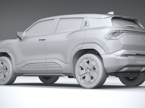Suzuki eVitara 2025 3D 모델